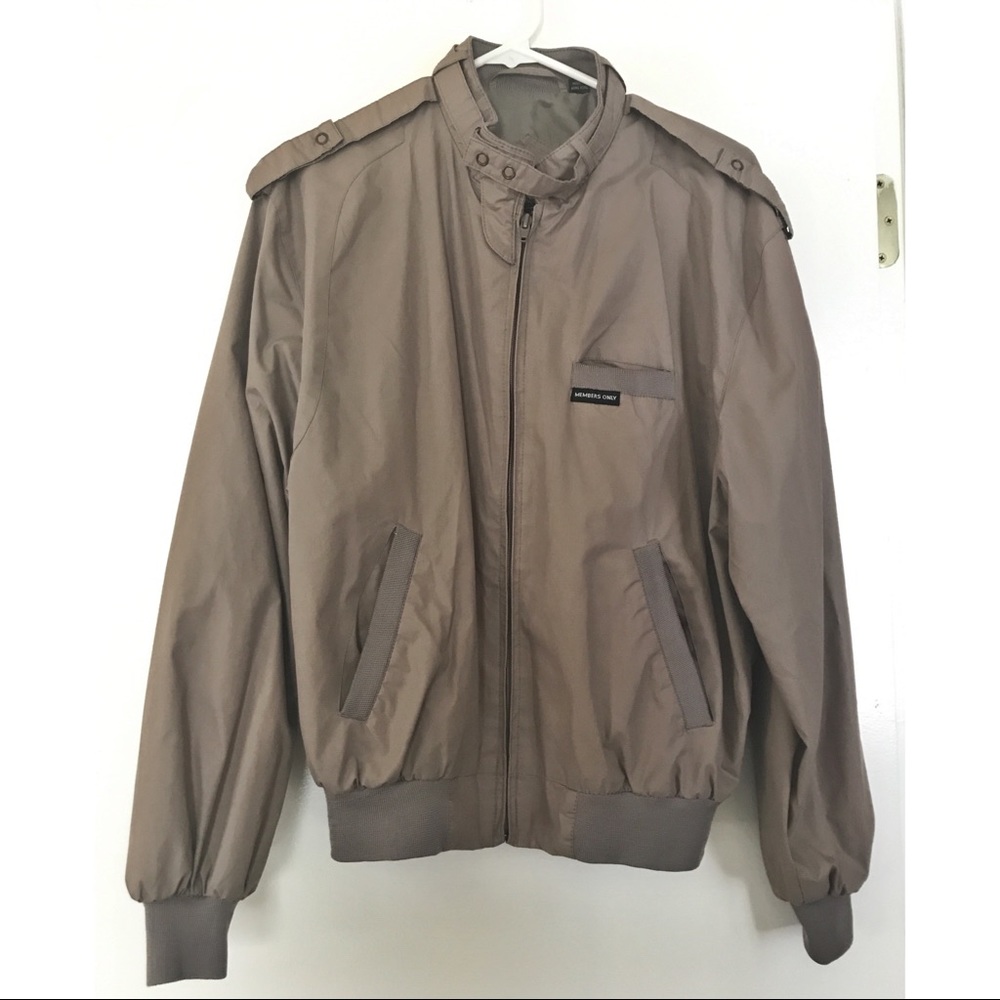 Vintage 80s Members Only Bomber Jacket